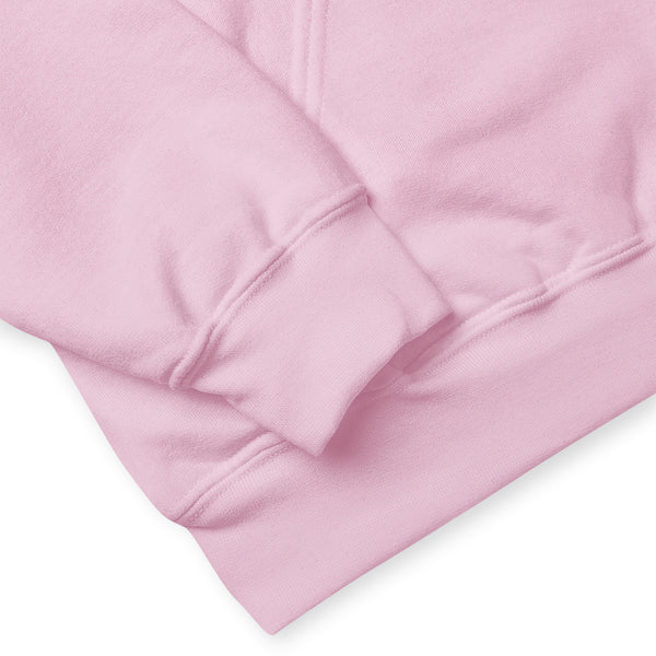 Close-up of a pink fabric texture on a white background