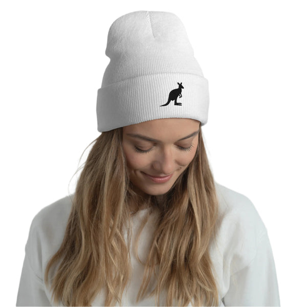 Beanie | Kangaroo Embroidery — AUS.EXE — aliencore.exe