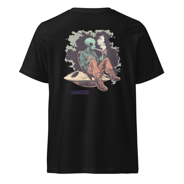 Crop V-Neck Tee | mind vacation — aliencore.exe