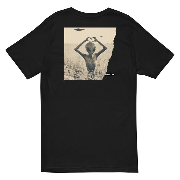 Crop V-Neck Tee | LOVE SIGNAL — LIMITED EDITION: CODE X