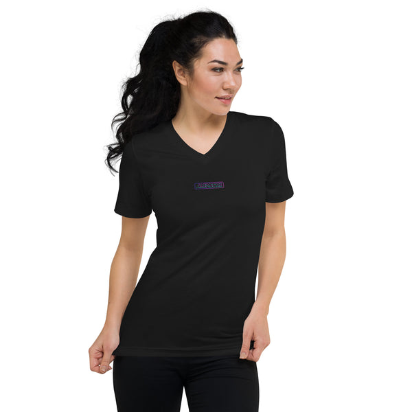 Crop V-Neck Tee | Classic ALIENCORE. — Origin Series