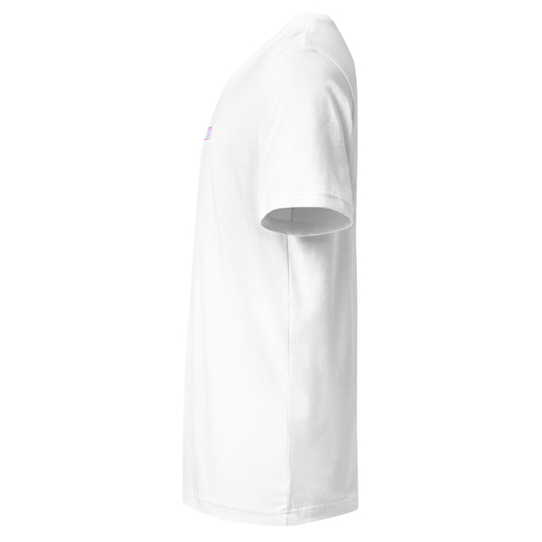 Crop V-Neck Tee | Pink Panther — Astral Waves