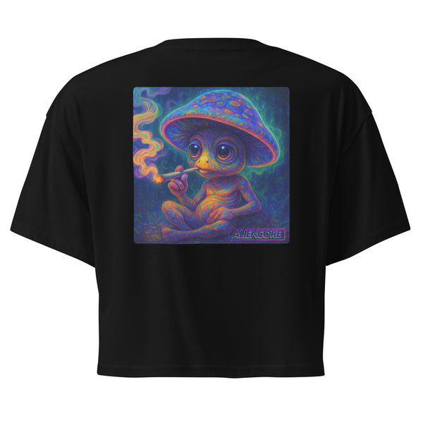 Crop Top | Orbit Fungi — Astral Waves