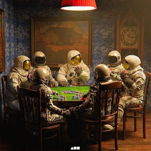 ASTRONAUT PLAY CARDS