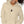 Beige hoodie with a black logo on a white background
