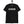 Black t-shirt with 'ALIENCORE' printed on it, hanging on a black hanger against a white background.