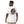 Man wearing a white t-shirt with a graphic design on the back, standing against a white background.