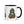 Mug with a cat in a hoodie and sunglasses holding a coffee cup design on a white background.