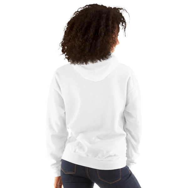 Person wearing a white long-sleeve shirt on a white background