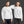 Two people wearing white sweatshirts with a circular design on a white background