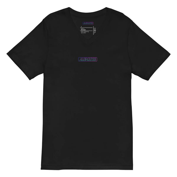 Crop V-Neck Tee | loudmode — aliencore.exe