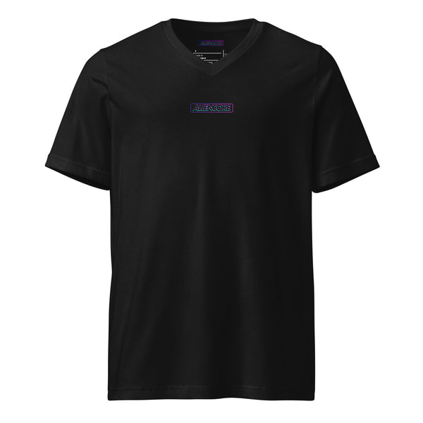 Crop V-Neck Tee | Classic ALIENCORE. — Origin Series