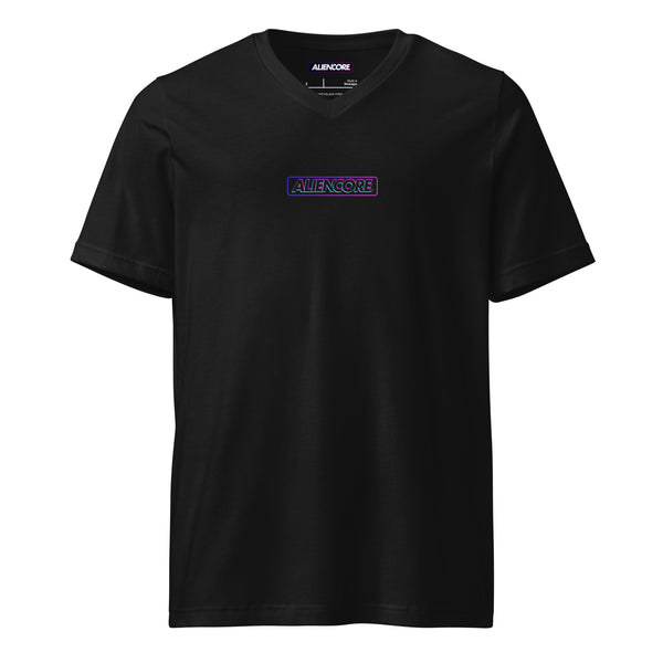 Crop V-Neck Tee | Flora-9 — LIMITED EDITION: CODE X
