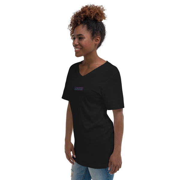 Crop V-Neck Tee | High Dimensions — LIMITED EDITION: CODE X