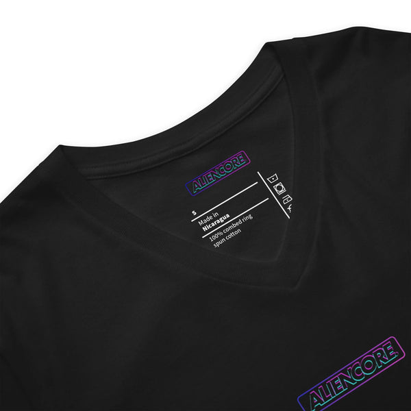 Crop V-Neck Tee | loudmode — aliencore.exe