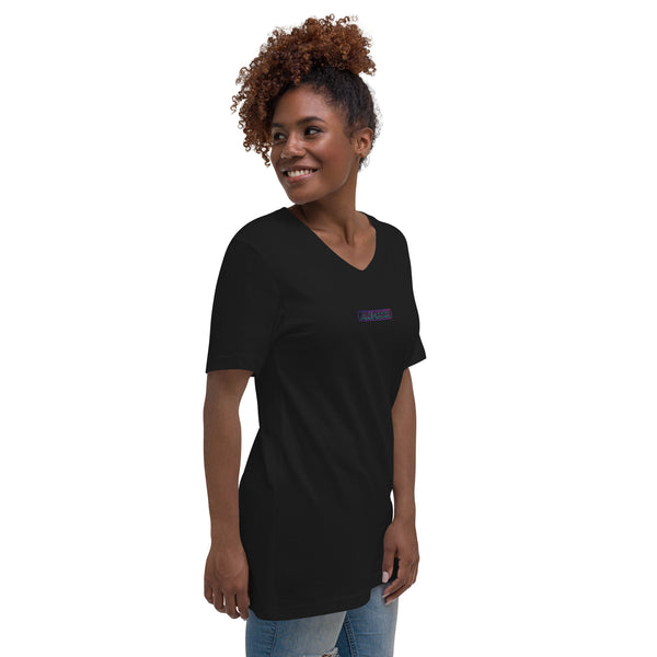 Crop V-Neck Tee | High Dimensions — LIMITED EDITION: CODE X