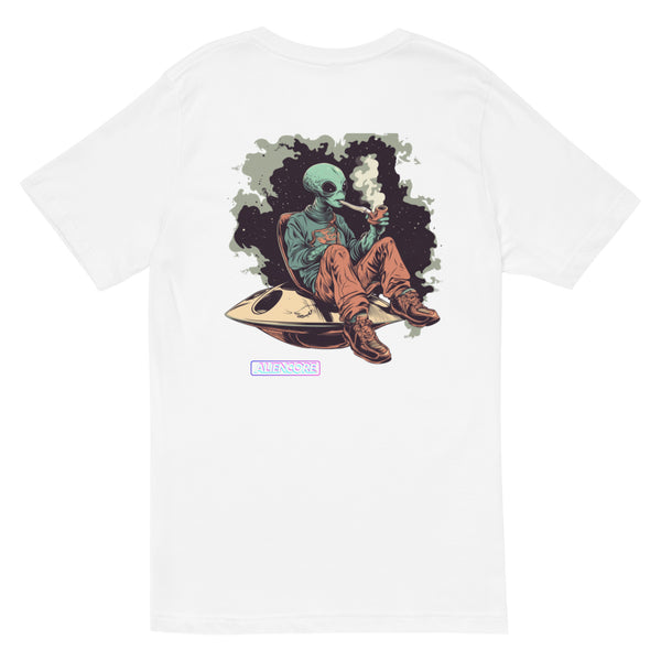 Crop V-Neck Tee | mind vacation — aliencore.exe