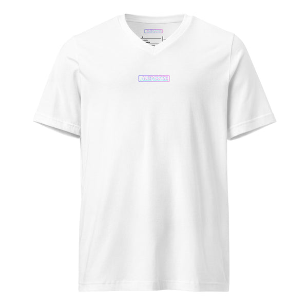 Crop V-Neck Tee | Pink Panther — Astral Waves