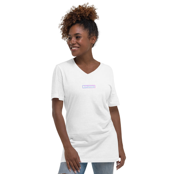 Crop V-Neck Tee | High Dimensions — LIMITED EDITION: CODE X