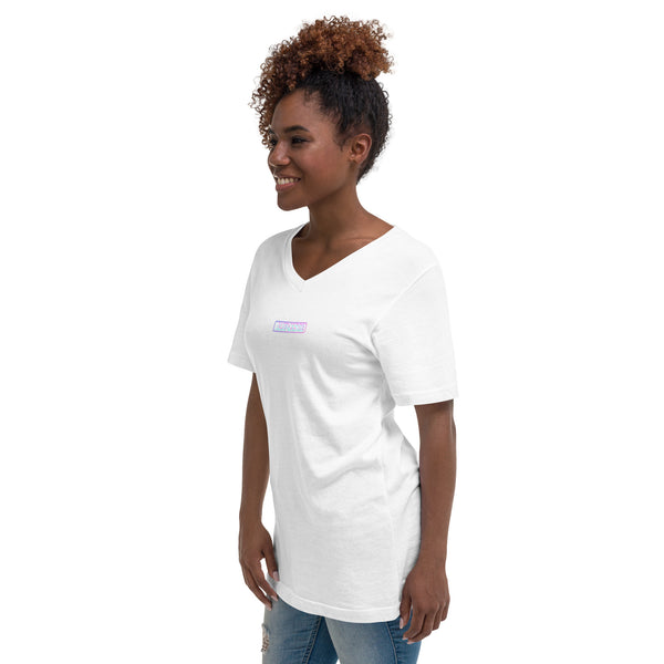 Crop V-Neck Tee | High Dimensions — LIMITED EDITION: CODE X