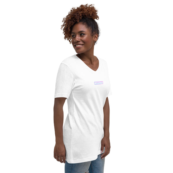 Crop V-Neck Tee | High Dimensions — LIMITED EDITION: CODE X